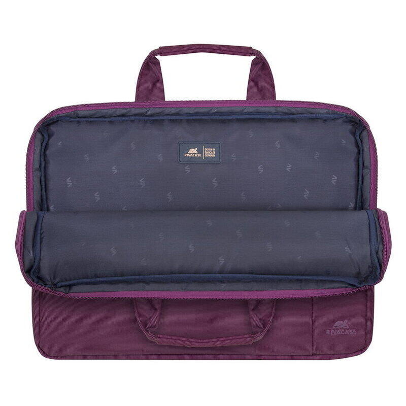 Rivacase 15.6" Laptop Bag with Shoulder Strap - Purple (8231)