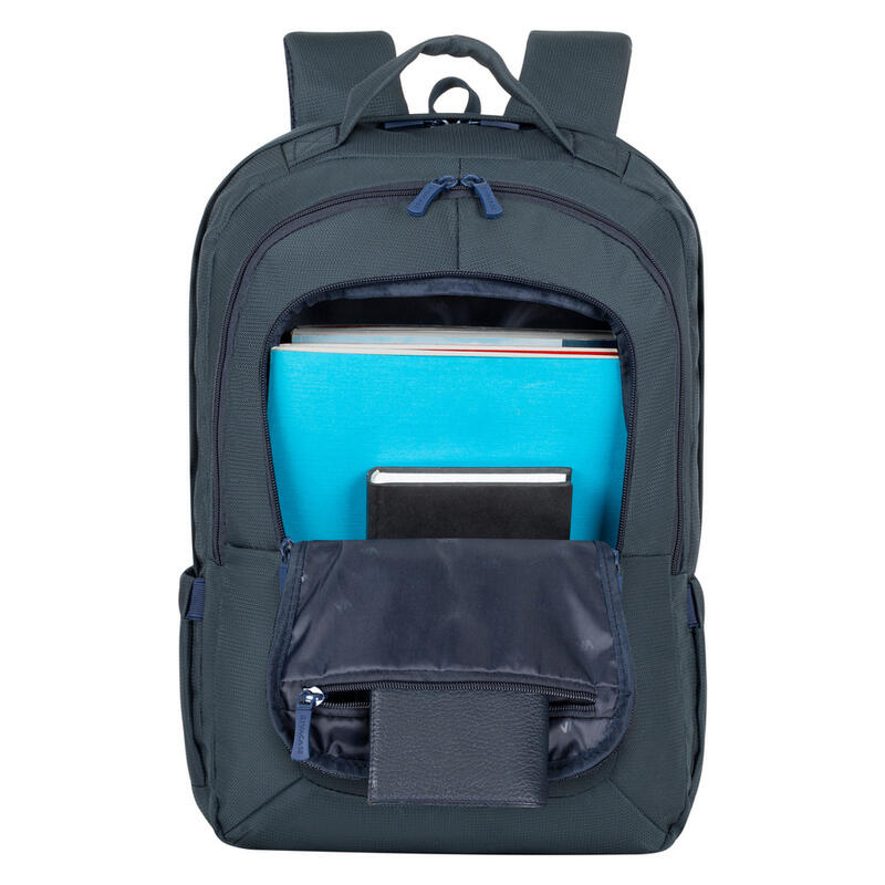 Rivacase 17.3" Eco Water-Resistant Laptop Backpack - Dark Blue (8460)