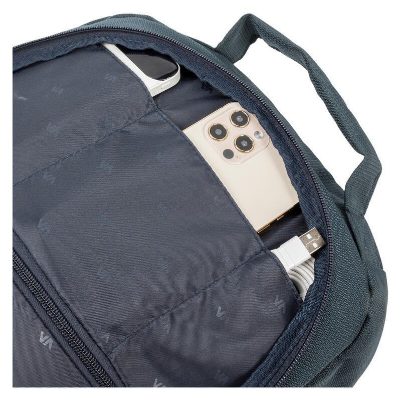 Rivacase 17.3" Eco Water-Resistant Laptop Backpack - Dark Blue (8460)