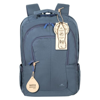 Rivacase 17.3" Eco Water-Resistant Laptop Backpack - Dark Blue (8460)
