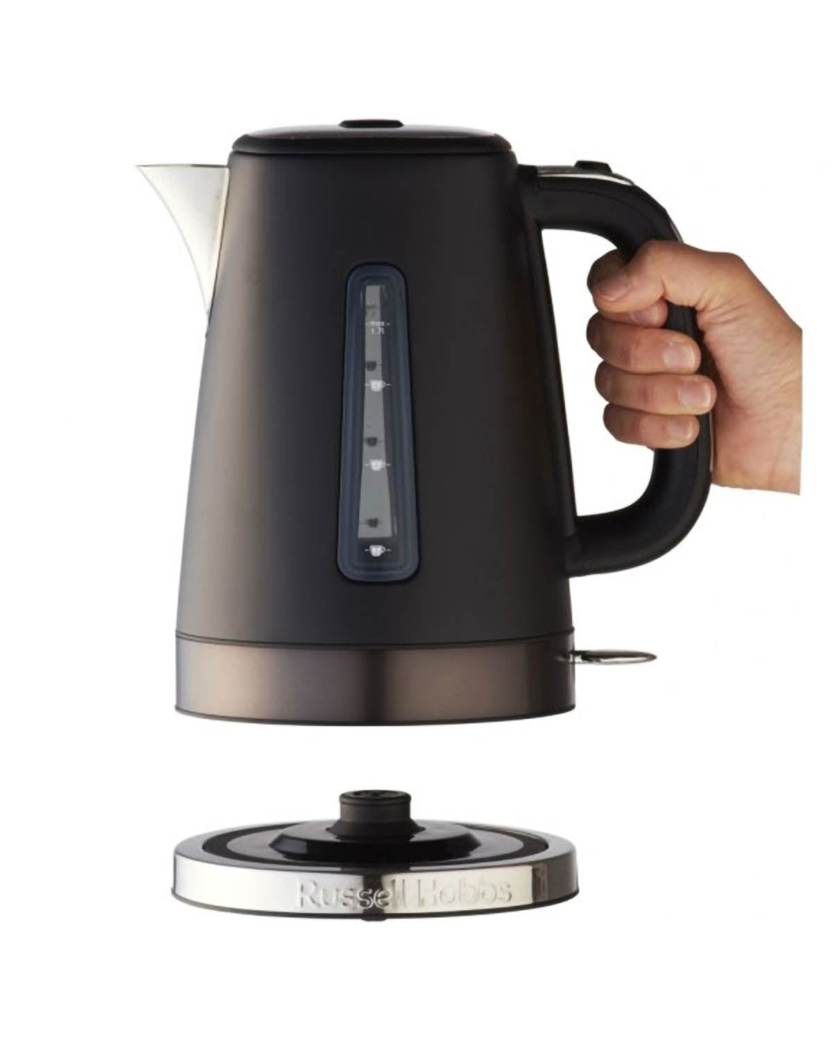 Russell Hobbs 1.7 Litre Brooklyn Kettle - Black