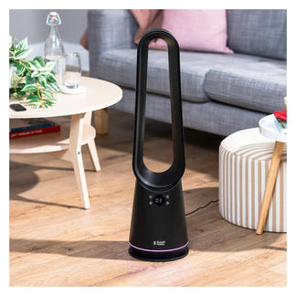 Russell Hobbs 81cm Compact Bladeless Tower Fan - Black