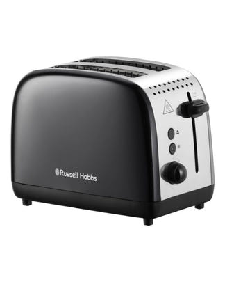 Russell Hobbs Colours Plus 2 Slice Toaster - Black