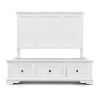 Sala 4 Piece Queen Bedroom Suite with Dresser and Mirror - White