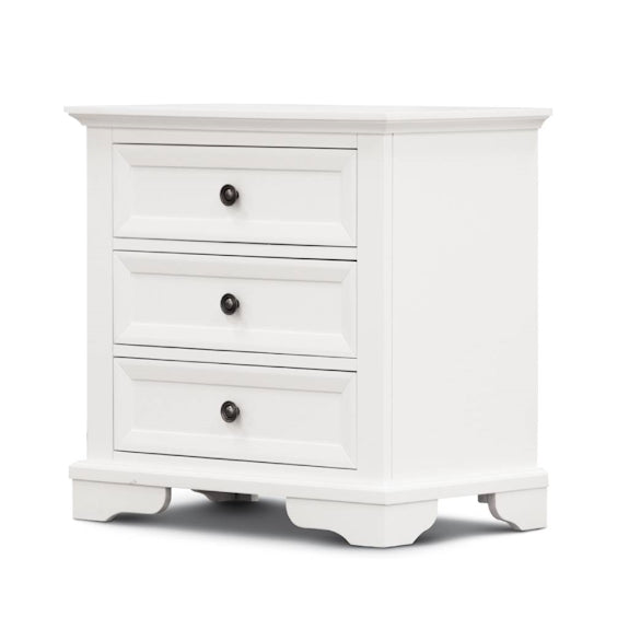 Sala 4 Piece Queen Bedroom Suite with Dresser and Mirror - White
