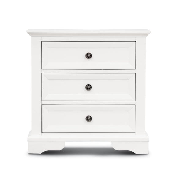 Sala 4 Piece Queen Bedroom Suite with Tallboy - White