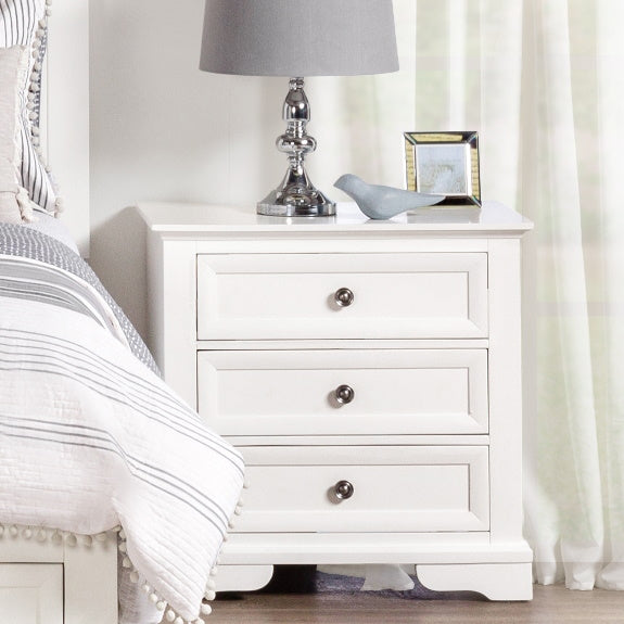 Sala 4 Piece Queen Bedroom Suite with Tallboy - White