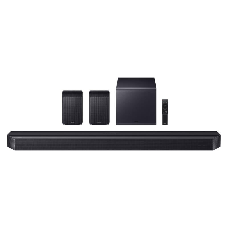 Samsung Q-Series 11.1.4 ch Atmos Soundbar with Subwoofer and Rear Speaker (2026)