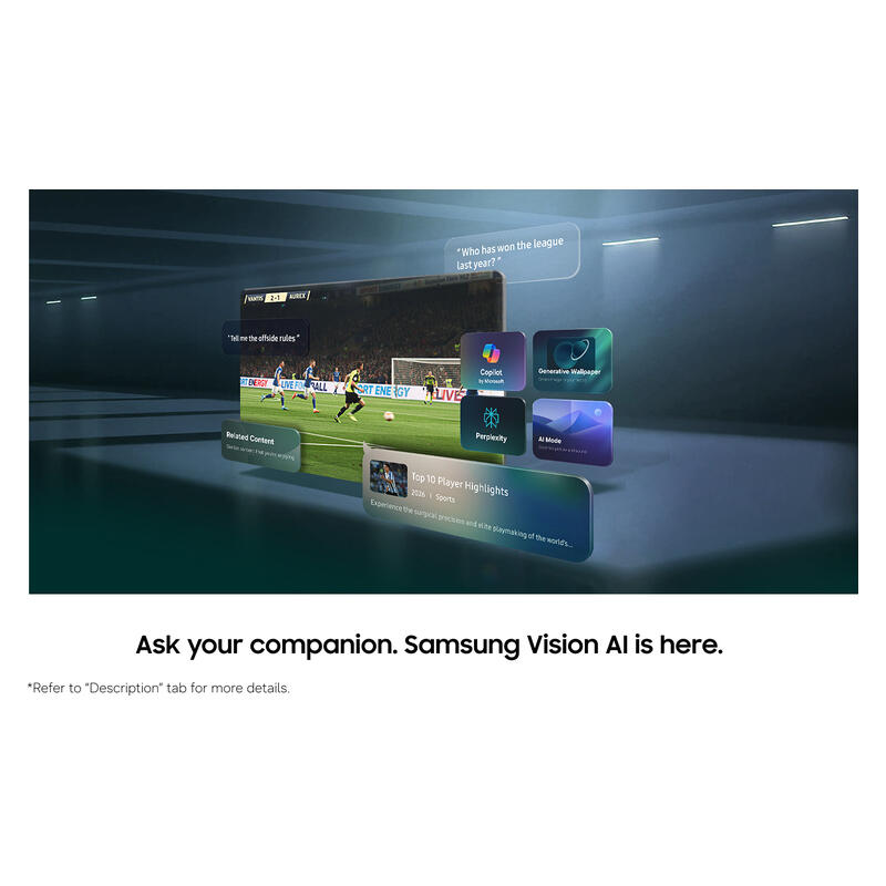 Samsung 100" R85H Micro RGB 4K Smart AI TV (2026)