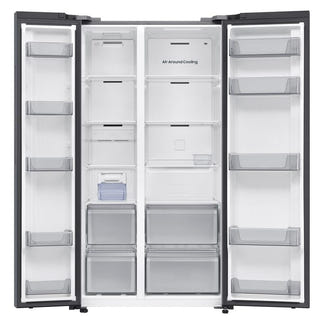 Samsung 655L Smart Side-by-Side Fridge Freezer - Silver