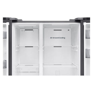 Samsung 655L Smart Side-by-Side Fridge Freezer - Silver