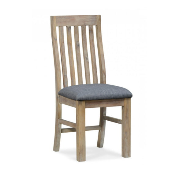 Sanava 7 Piece Timber Dining Suite - Driftwood