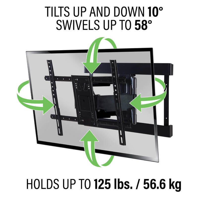 Sanus 40-90 Inch Super-Slim Full Motion Mount