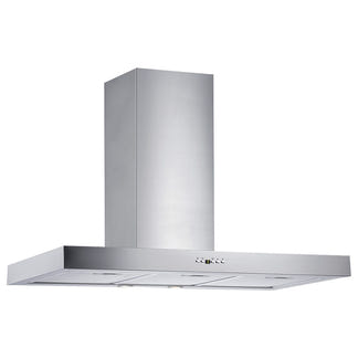 Schweigen 90cm Silent Canopy Rangehood for Heavy Cooking - Silver
