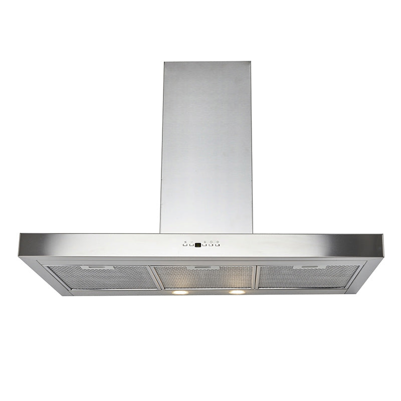 Schweigen 90cm Silent Canopy Rangehood for Heavy Cooking - Silver