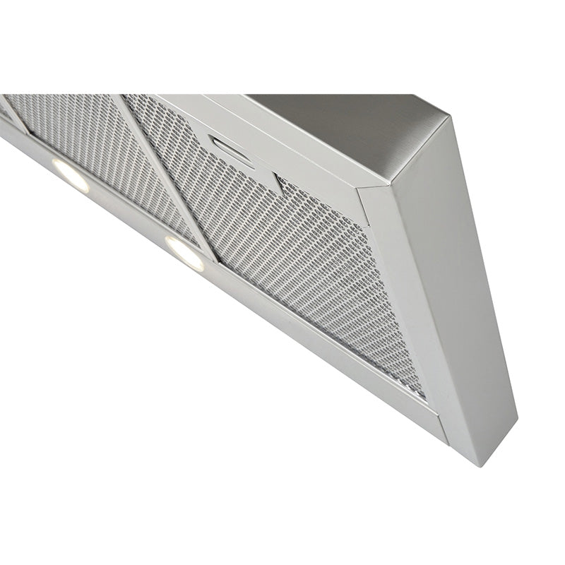 Schweigen 90cm Silent Canopy Rangehood for Heavy Cooking - Silver