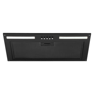 Schweigen 60cm Undermount Rangehood with In-Built Motor - Black