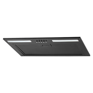 Schweigen 60cm Undermount Rangehood with In-Built Motor - Black