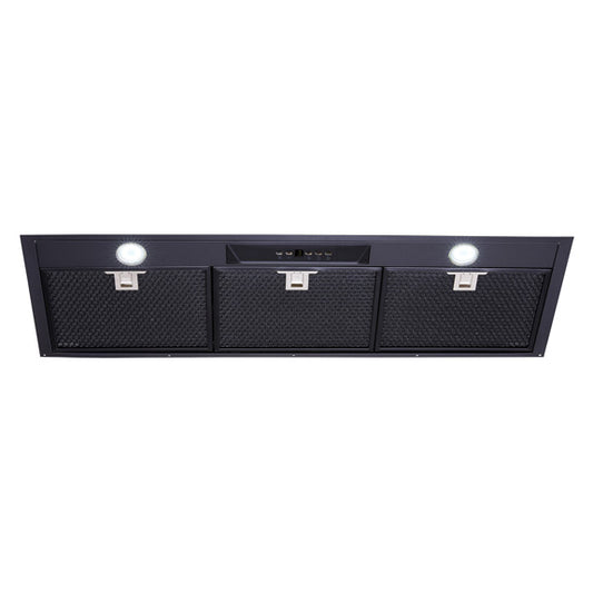 Schweigen 90cm Silent Undermount Rangehood - Black