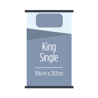 SEALY Exquisite Countess King Single Mattress - Medium