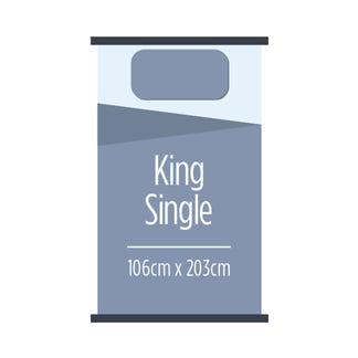 SEALY Exquisite Countess King Single Flex Mattress - Medium