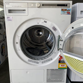 ASKO Logic 8kg Heat Pump Condenser Dryer - White