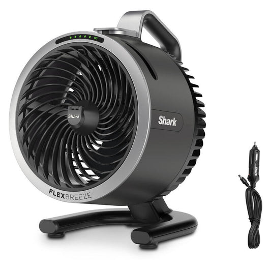 Shark FlexBreeze HydroGo Misting Portable Desk Fan - Dark Grey