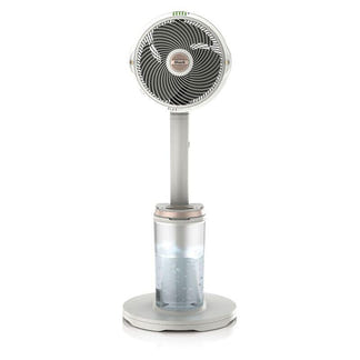Shark FlexBreeze Pro-Mist 2-in-1 Portable Pedestal Fan with Misting System - White