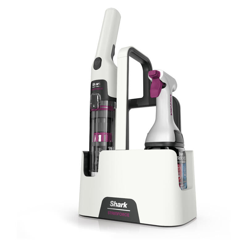 Shark Stainforce Portable Spot & Stain Cleaner - White