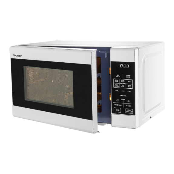 Sharp 20 Litre Compact Microwave Oven - White