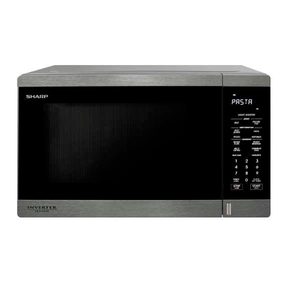 Sharp 34 Litre Mid Size Microwave Oven - Stainless Steel