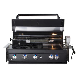 Sirius Built-In Gas BBQ - Black