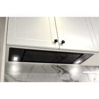 Sirius 52cm Undermount Rangehood - Black