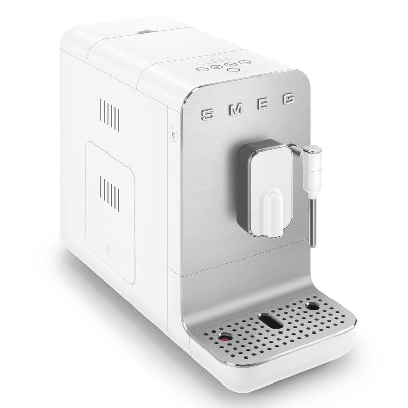 Smeg Bean to Cup Automatic Coffee Machine with Steam - Matte White