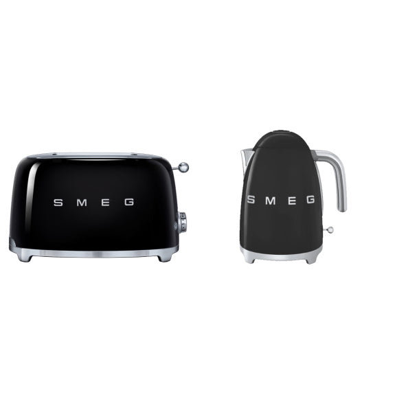 Smeg Retro Style Toaster & Kettle Pack
