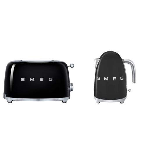 Smeg Retro Style Toaster & Kettle Pack