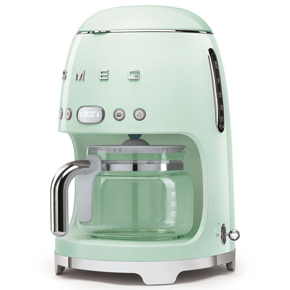 Smeg Retro Style 1.4 Litre Drip Filter Coffee Machine - Pastel Green