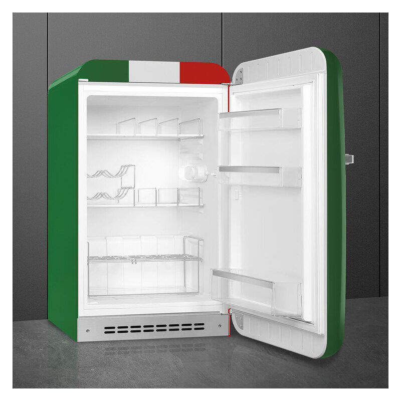 Smeg 135L 50's Style Retro Bar Fridge Right Hand Hinge - Multi Coloured