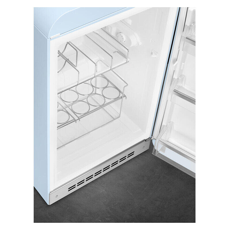 Smeg 135L 50's Style Retro Bar Fridge Right Hand Hinge - Blue