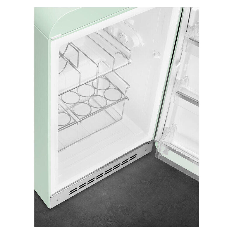 Smeg 135L 50's Style Retro Bar Fridge Right Hand Hinge - Green