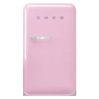 Smeg 135L 50's Style Retro Bar Fridge Right Hand Hinge - Pink