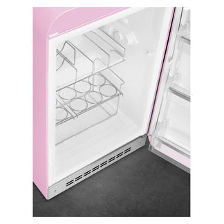 Smeg 135L 50's Style Retro Bar Fridge Right Hand Hinge - Pink