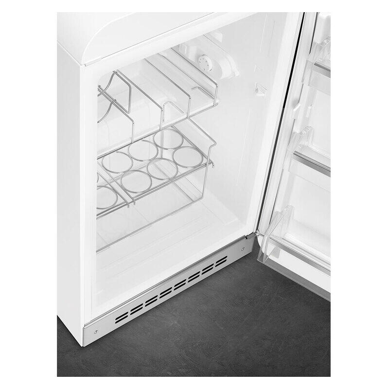 Smeg 135L 50's Style Retro Bar Fridge Right Hand Hinge - White