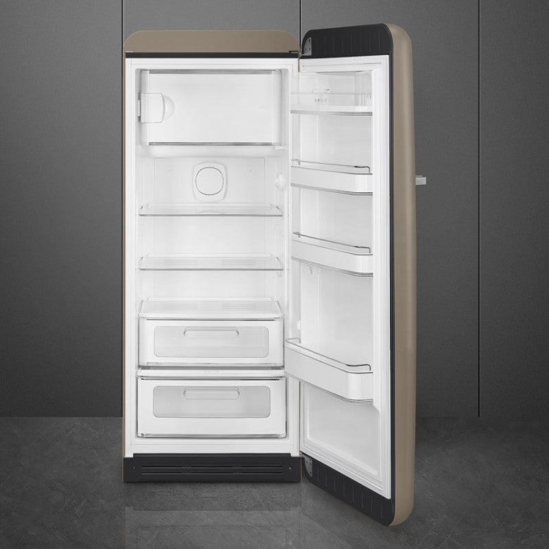 Smeg 50's Style Retro Refrigerator - Taupe
