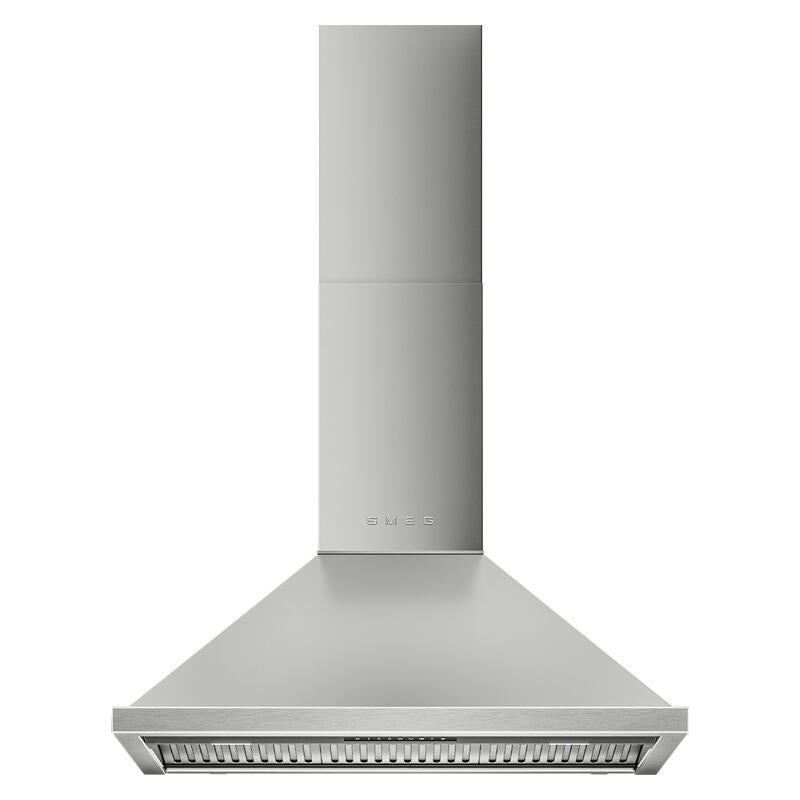 Smeg 90cm Portofino Canopy Rangehood - Stainless Steel
