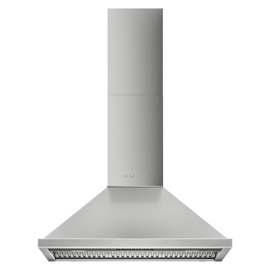 Smeg 90cm Portofino Canopy Rangehood - Stainless Steel