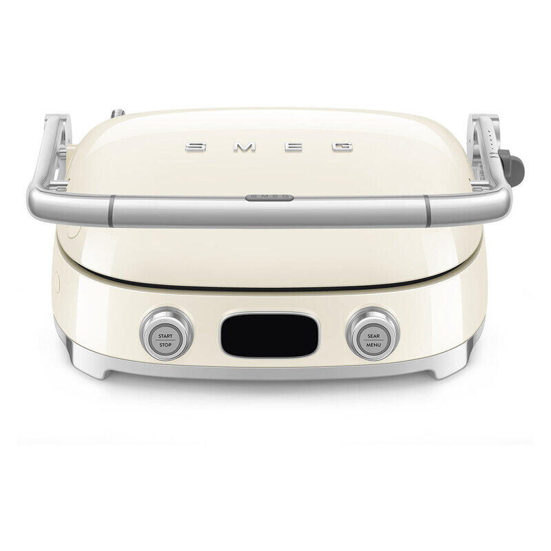 Smeg 50's Style Multigrill & Sandwhich Press - Cream