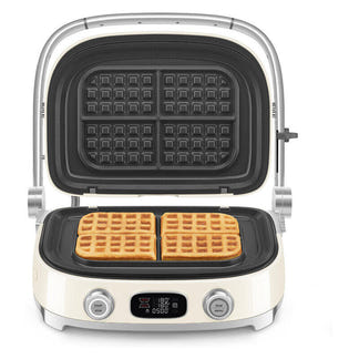Smeg 50's Style Multigrill & Sandwhich Press - Cream