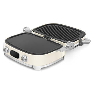 Smeg 50's Style Multigrill & Sandwhich Press - Cream
