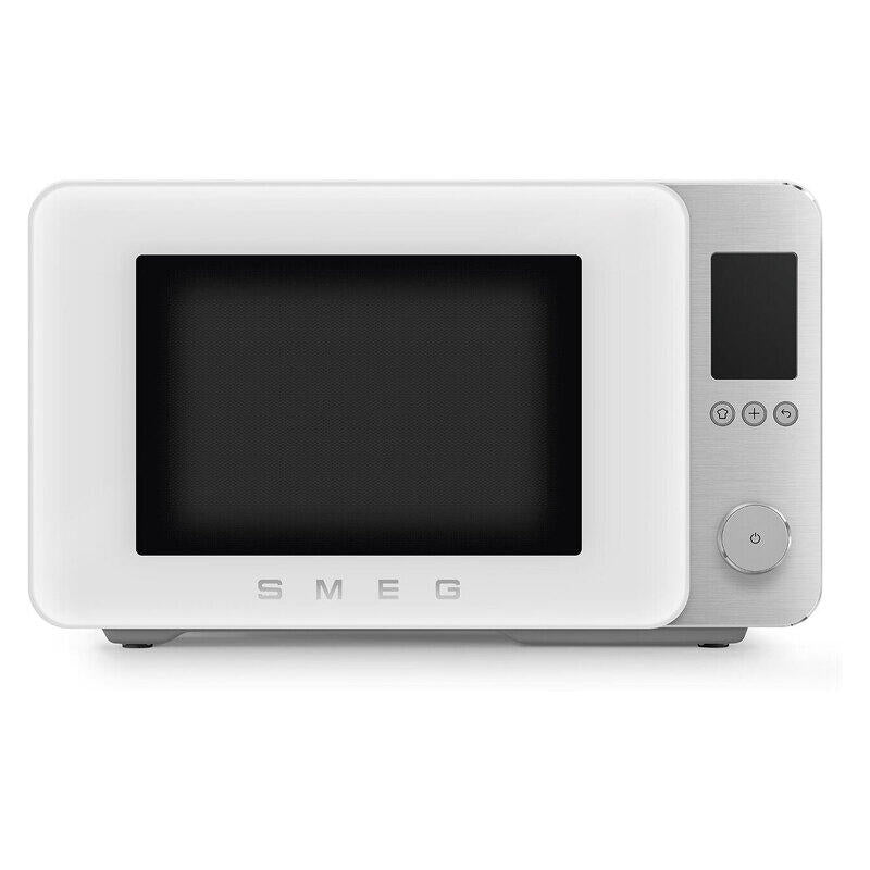 Smeg 27L Combi Microwave Oven - Matte White